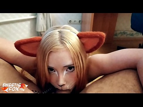 ❤️ Kitsune לבלוע זין וגמור בפה פורנו ב-iw.sex-porntube.ru